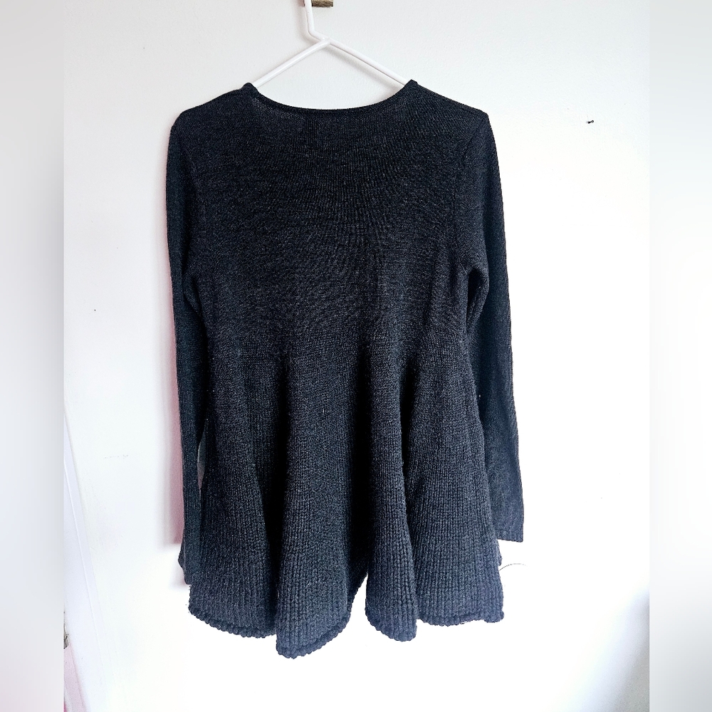Co Peplum knitt wool Sweater Size M - Picture 4 of 7
